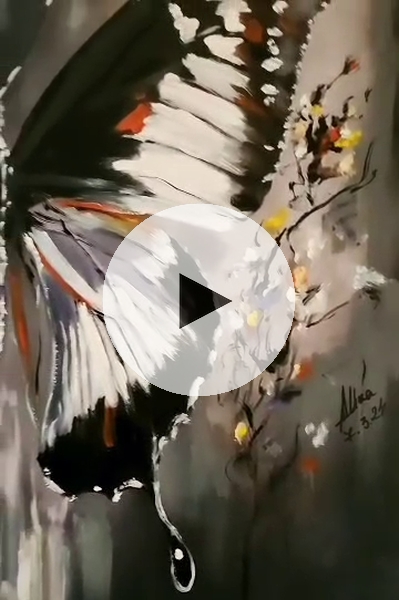 ArteDiAlina.com painting: Sensitive Elegance